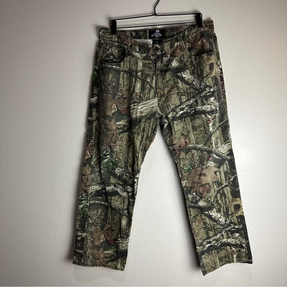 Mossy Oak Break-Up Infinity Camo Pants Size 38X30 - Picture 1 of 10